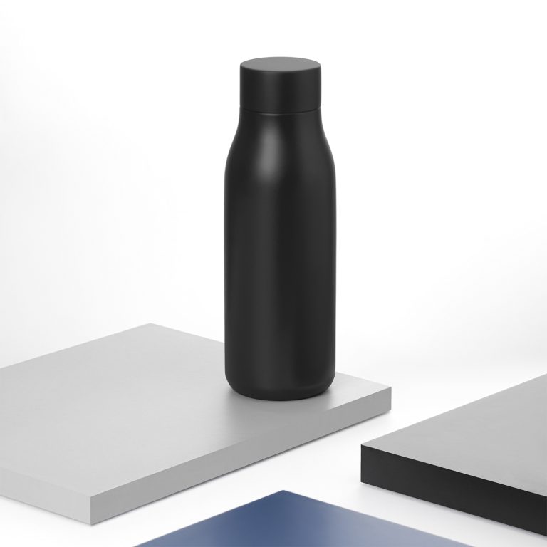 Термобутылка вакуумная герметичная Севилла (Sevilla), черная — изображение 8