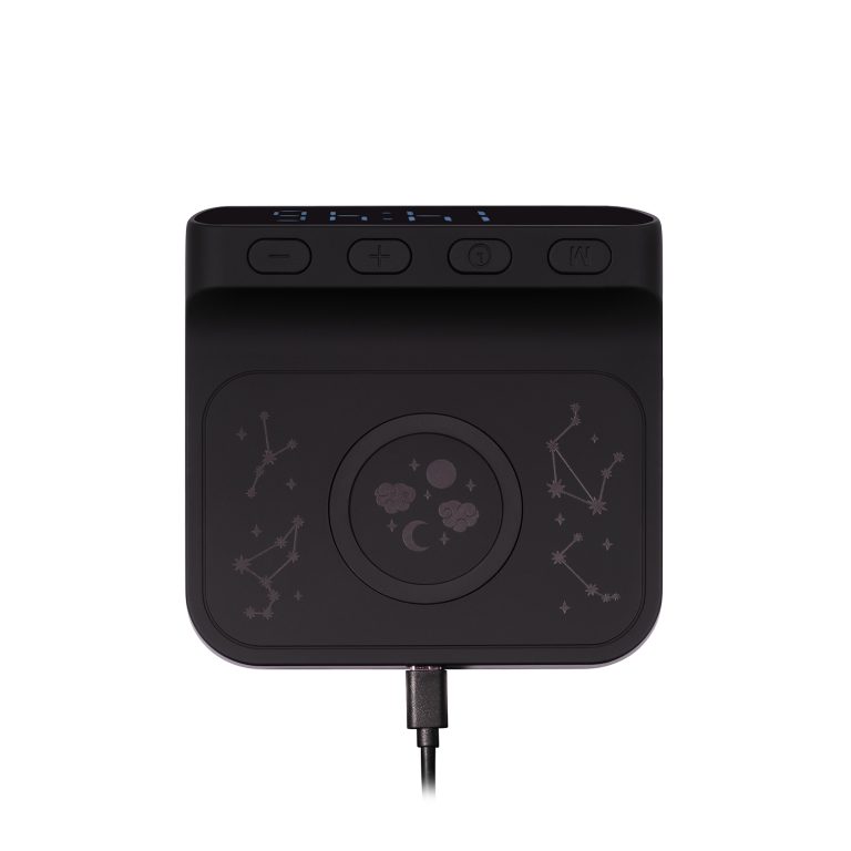 Зарядная станция с часами 15W Rigel, черная — изображение 9
