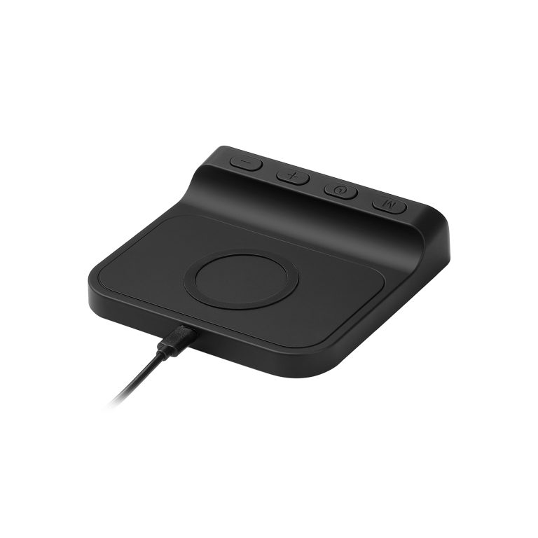 Зарядная станция с часами 15W Rigel, черная — изображение 6