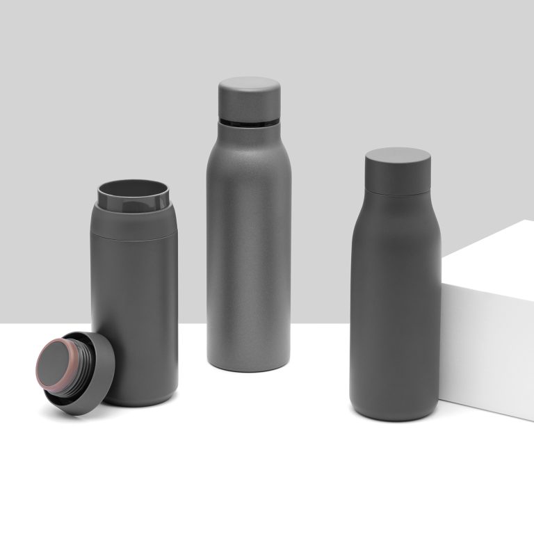 Термобутылка вакуумная герметичная Севилла (Sevilla), серая — изображение 10