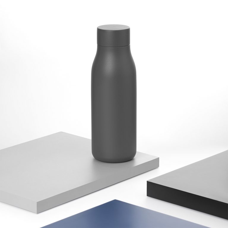 Термобутылка вакуумная герметичная Севилла (Sevilla), серая — изображение 8