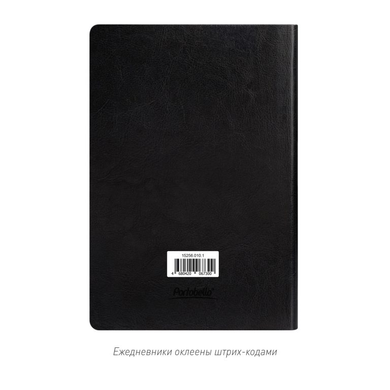 Ежедневник Ривер Сайд (River side) недатированный, черный/красный (без упаковки, без стикера) — изображение 6