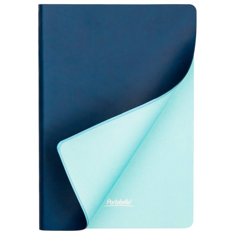 Ежедневник Латте (Latte NEW) недатированный, синий/голубой (без упаковки, без стикера) — изображение 2