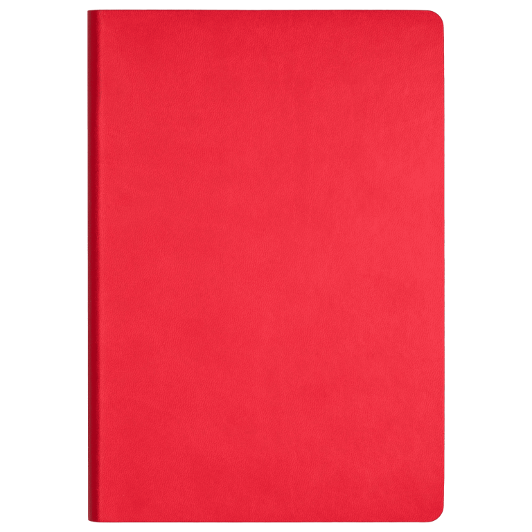 Ежедневник Латте (Latte NEW) недатированный, красный/бежевый (без упаковки, без стикера) — изображение 7