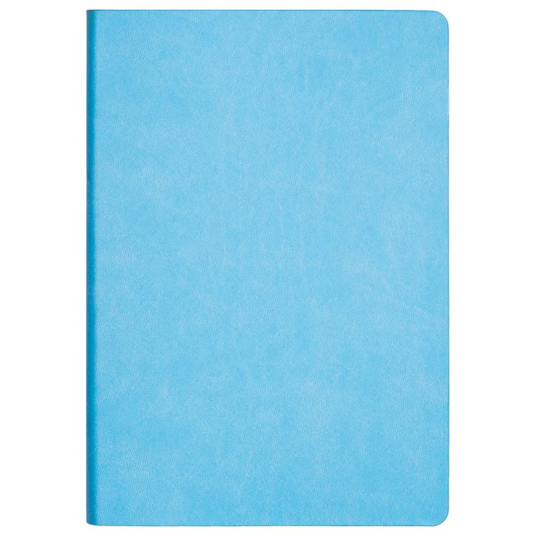 Ежедневник Латте (Latte NEW) недатированный, голубой/синий (без упаковки, без стикера) — изображение 4