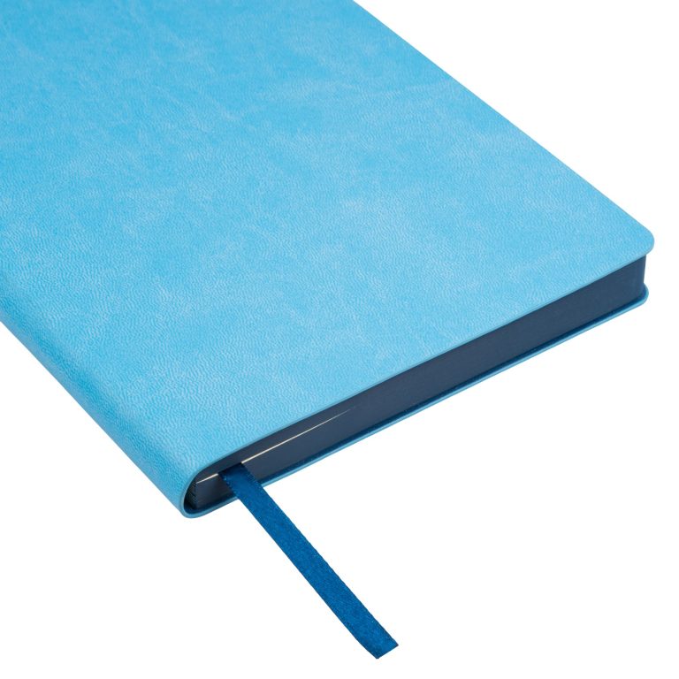 Ежедневник Латте (Latte NEW) недатированный, голубой/синий (без упаковки, без стикера) — изображение 6