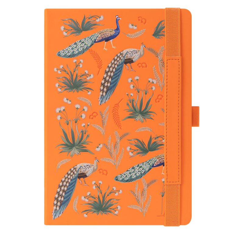 Ежедневник Альфа (Alpha) недатированный, оранжевый/оранжевый — изображение 9