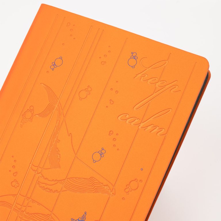 Ежедневник Мун Ривер (Moon River) недатированный, оранжевый — изображение 9