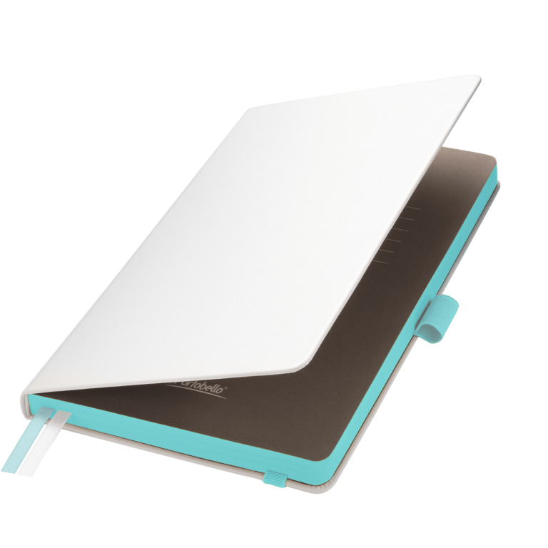 Ежедневник Арктик (Arctic) недатированный, белый/бирюзовый — изображение 2