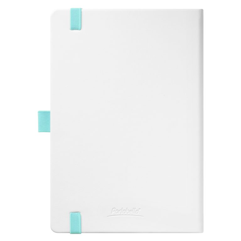 Ежедневник Арктик (Arctic) недатированный, белый/бирюзовый — изображение 4