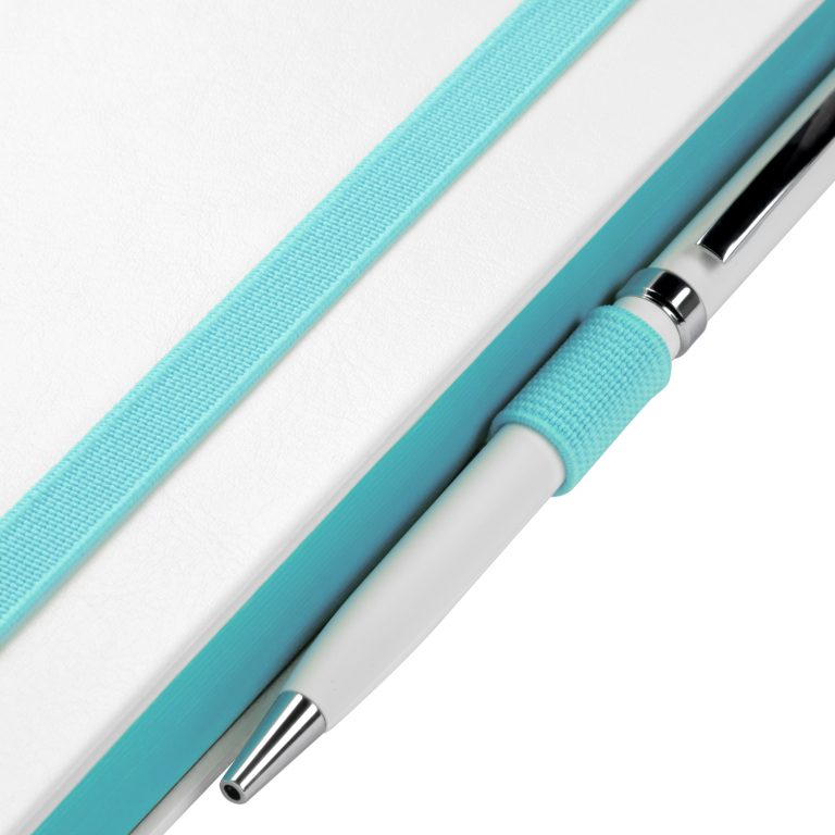 Ежедневник Арктик (Arctic) недатированный, белый/бирюзовый — изображение 8