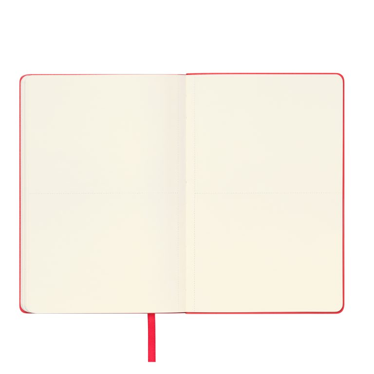 Ежедневник Спарк (Spark) недатированный, красный (с упаковкой, со стикерами) — изображение 8
