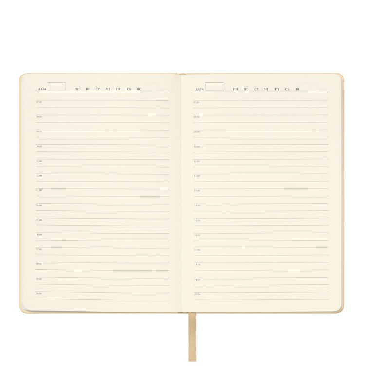 Ежедневник Спарк (Spark) недатированный, белое золото (с упаковкой, со стикерами) — изображение 7