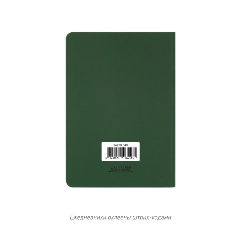 Ежедневник Спарк мини (Spark mini) A6 недатированный, зеленый — изображение 10