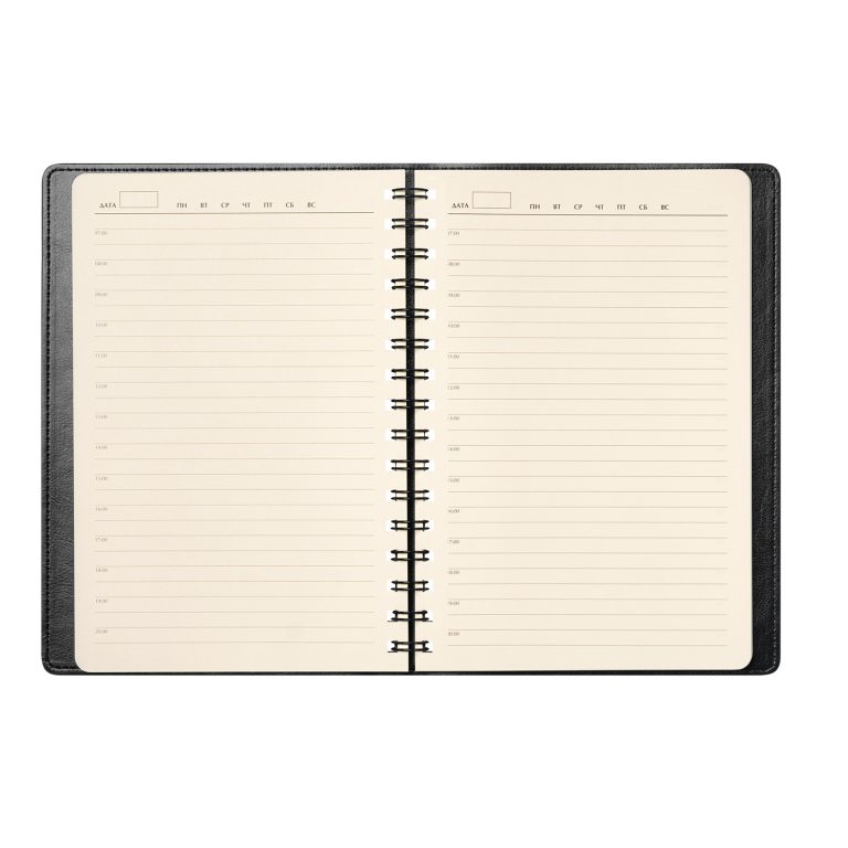 Ежедневник Виста Нео (Vista Neo) недатированный, черный — изображение 8