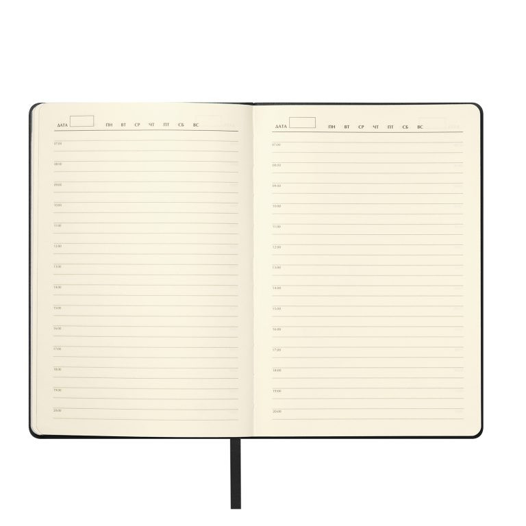 Ежедневник Молто (Molto) недатированный, черный — изображение 7