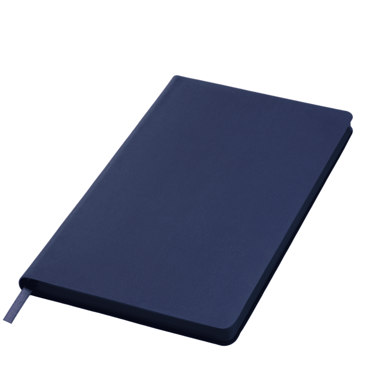 Ежедневник Латте софт-тач (Latte soft touch) недатированный, синий — изображение 2