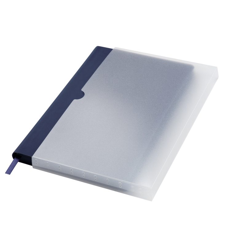 Ежедневник Латте софт-тач (Latte soft touch) недатированный, синий — изображение 6