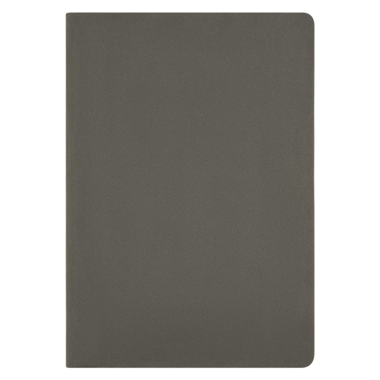 Ежедневник Латте софт-тач (Latte soft touch) недатированный, серый — изображение 5