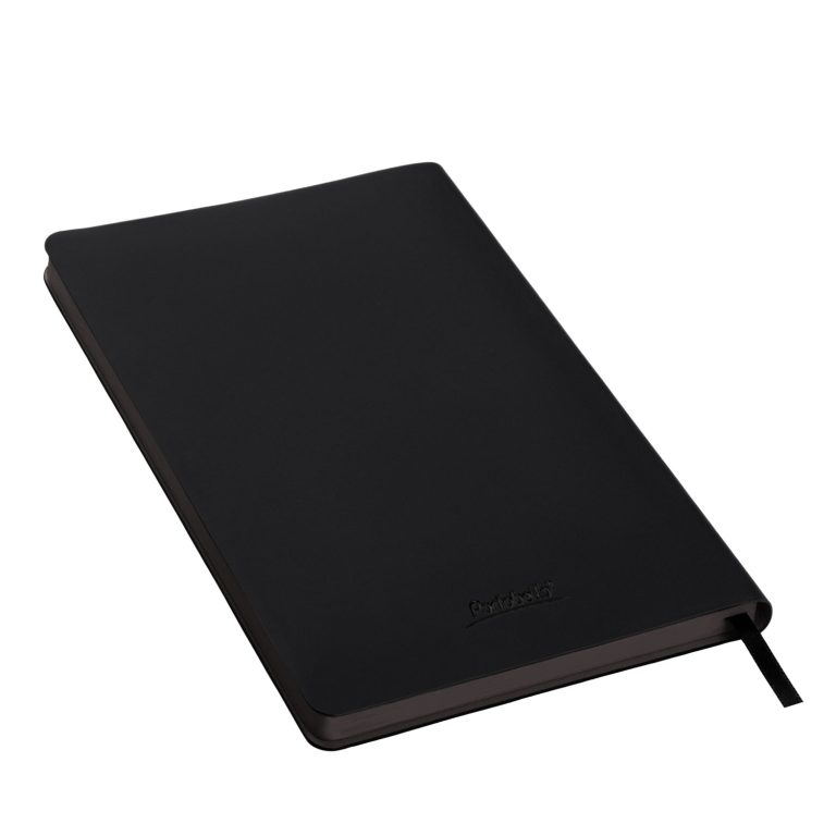 Ежедневник Латте софт-тач (Latte soft touch) недатированный, черный — изображение 5
