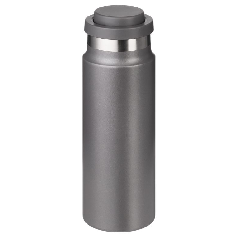 Термобутылка вакуумная герметичная Аллегра (Allegra), серая — изображение 4