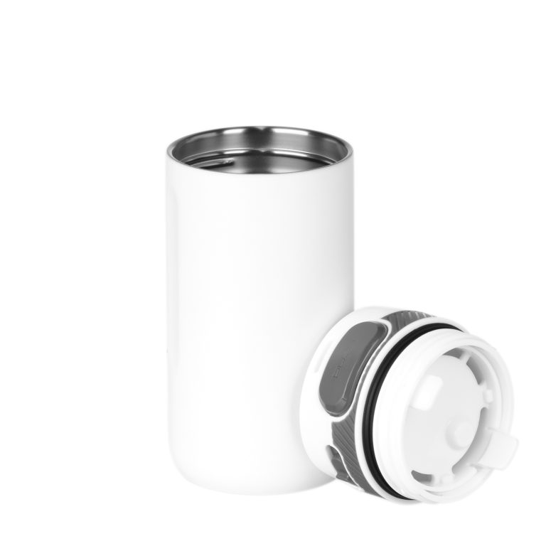 Термокружка вакуумная Толедо (Toledo), белая — изображение 6