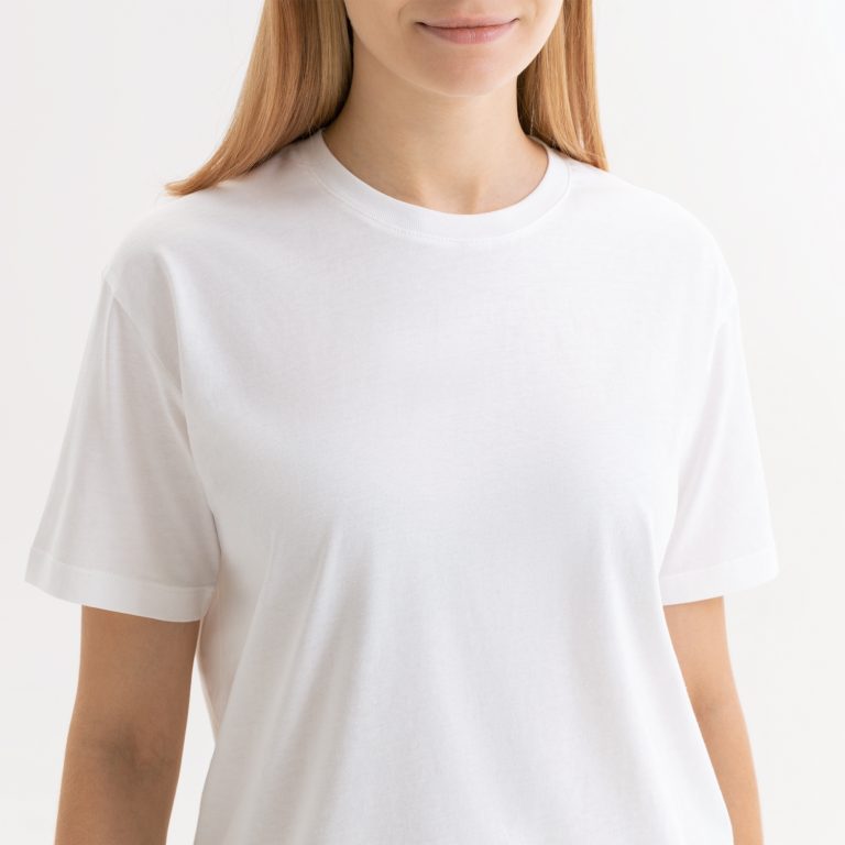 Футболка унисекс Крис (Kris), 150 гр., белая (теплого оттенка), размер XXXL — изображение 5