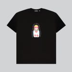 Футболка унисекс KRIS, 100% хлопок, 150 гр., черная, размер XXL — изображение 7