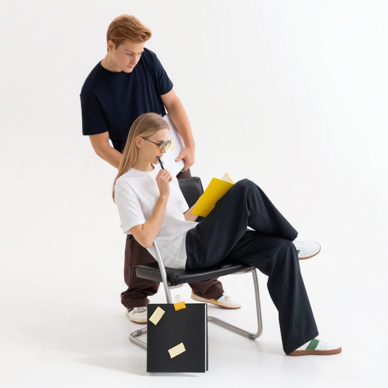 Футболка унисекс Крис (Kris), 150 гр., темно-синяя, размер XL — изображение 8