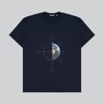 Футболка унисекс KRIS, 100% хлопок, 150 гр., темно-синяя, размер XXXL — изображение 9