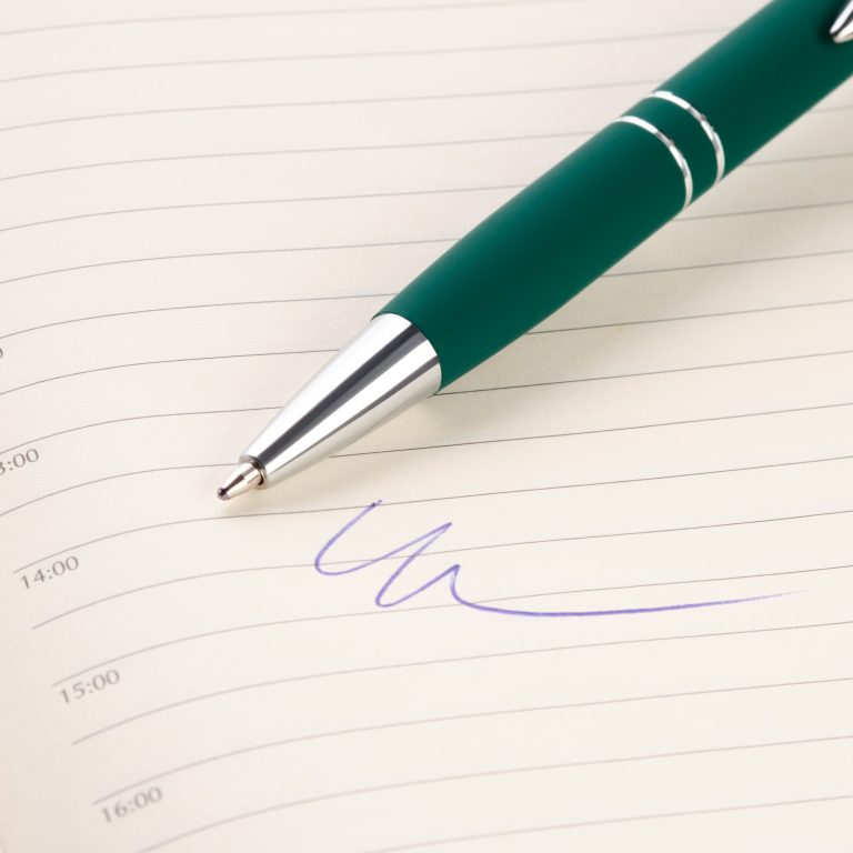 Шариковая ручка Комет Нео (Comet NEO), зеленая — изображение 4