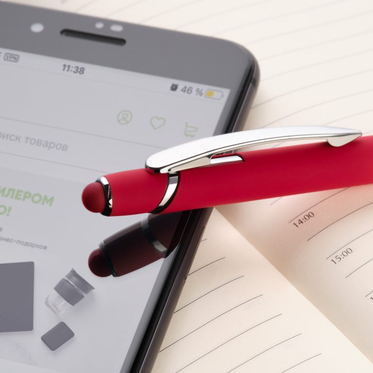 Шариковая ручка Комет Нео (Comet NEO), красная — изображение 4