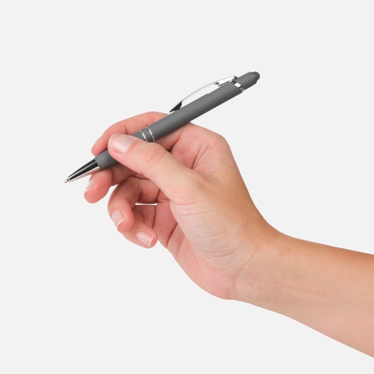 Шариковая ручка Комет Нео (Comet NEO), серая — изображение 6