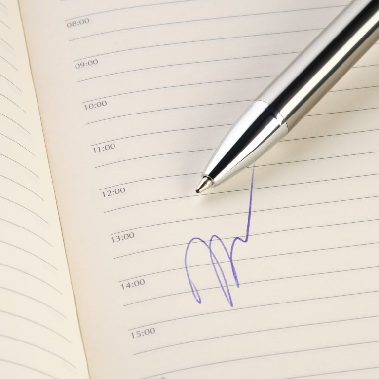 Шариковая ручка АйПи (iP), красная — изображение 4