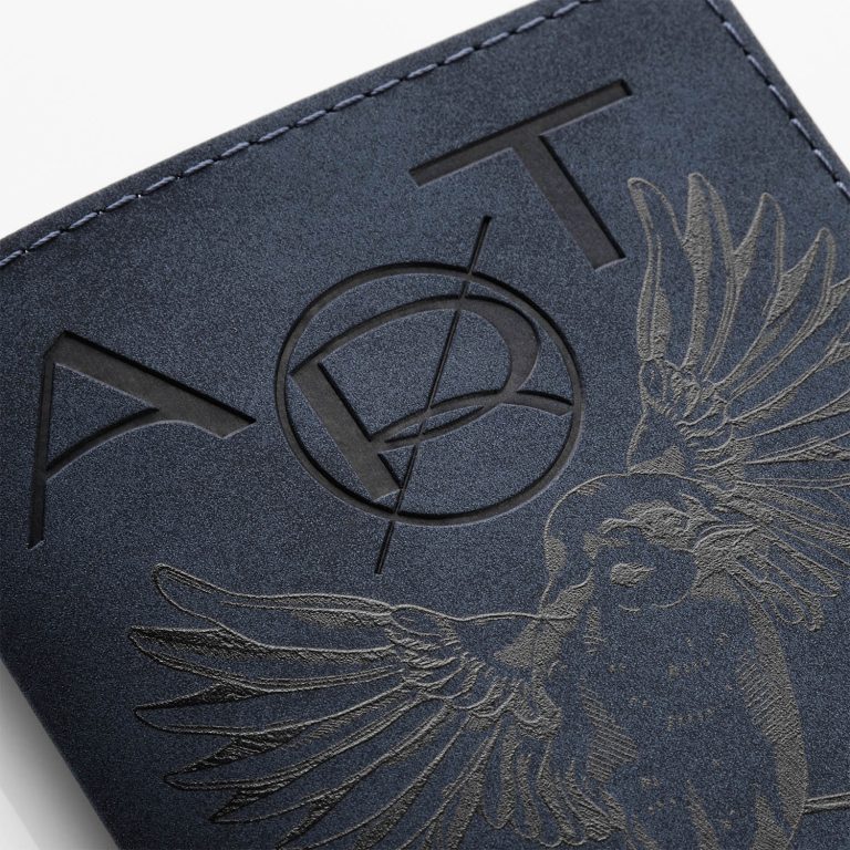 Обложка на паспорт Нуба (Nuba), синяя — изображение 7