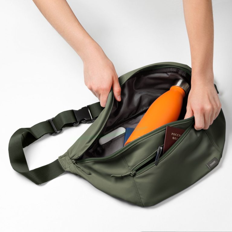 Сумка через плечо (cross body) Бостон (Boston), зеленая — изображение 4