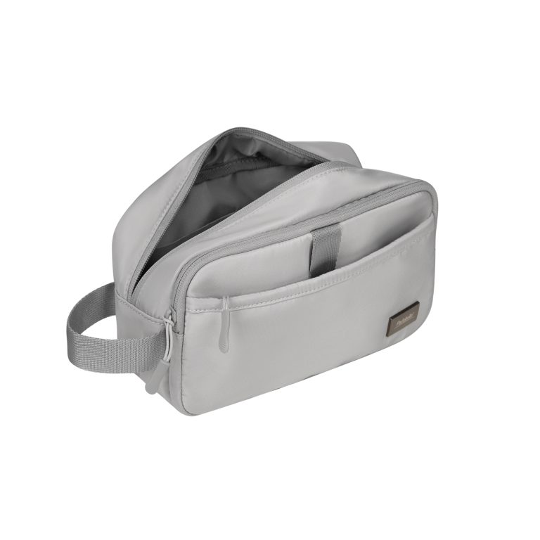 Дорожная косметичка Бостон (Boston), серая — изображение 6