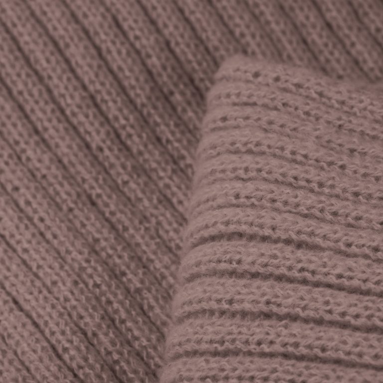 Шарф Форгес (Forges) вязаный, коричневый — изображение 3