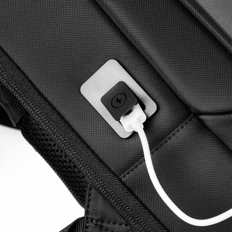 Бизнес рюкзак Байрон (Bairon), черный — изображение 6