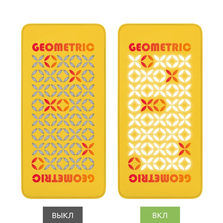 Внешний аккумулятор с подсветкой Анкор Плюс PD (Ancor PD Plus) 10000 mAh, желтый — изображение 7