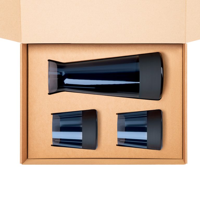 Подарочный набор декантер + 2 стакана, Сапфир (Sapphire) синий — изображение 2