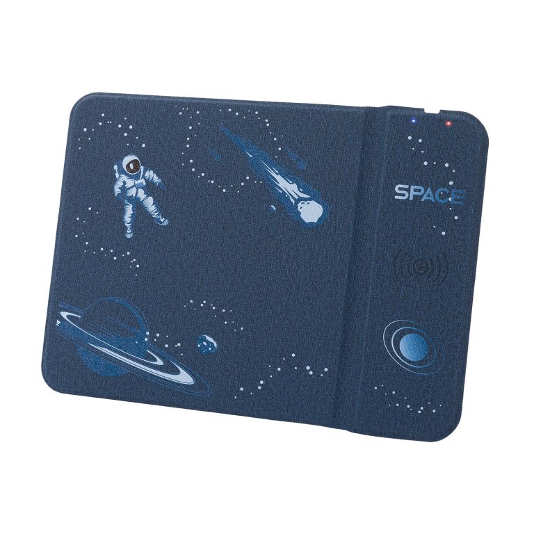 Коврик для мыши с беспроводным зарядным устройством 15W Онор (Honor), синий — изображение 9