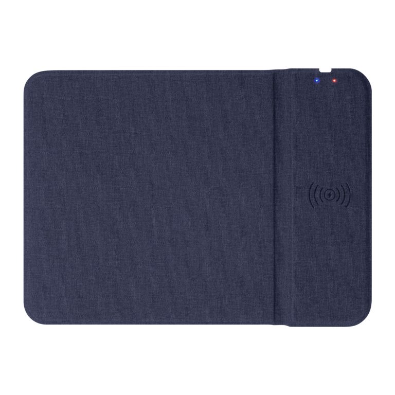 Коврик для мыши с беспроводным зарядным устройством 15W Онор (Honor), синий — изображение 3
