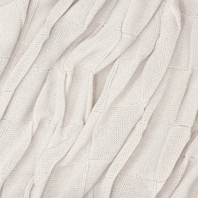 Плед Селла (Cella) вязаный, бежевый (без подарочной коробки) — изображение 5