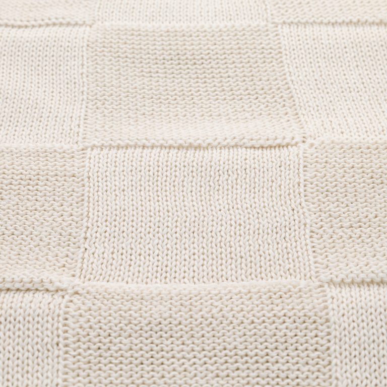 Плед Селла (Cella) вязаный, бежевый (без подарочной коробки) — изображение 6