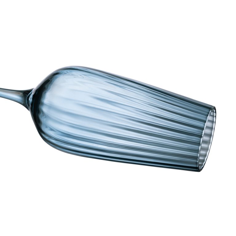 Бокал для шампанского Тоскана (Toscana), синий — изображение 3