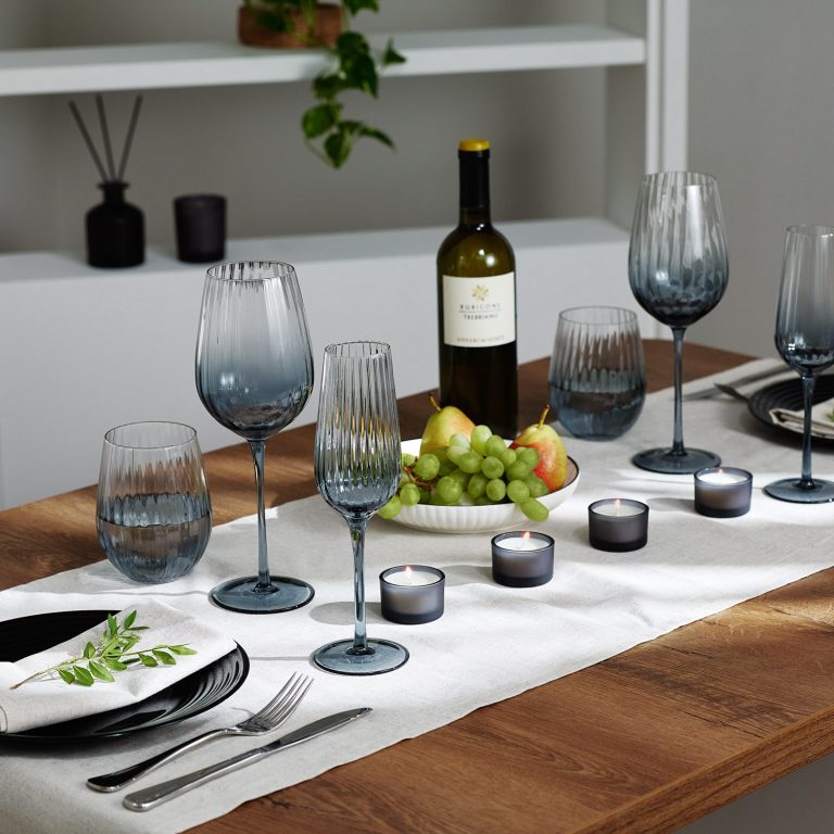 Бокал для шампанского Мансера (Mancera), градиент серый — изображение 7