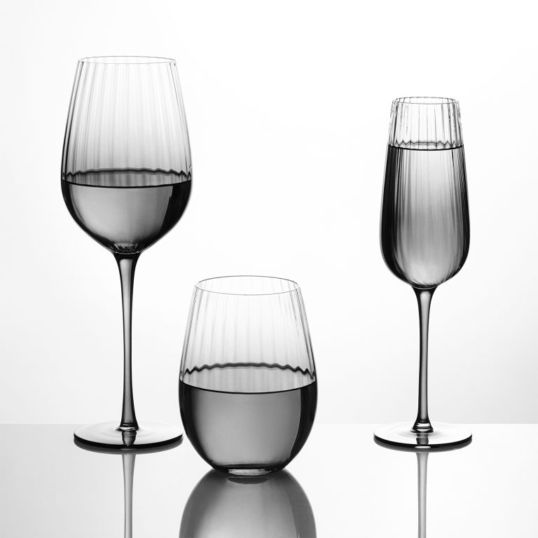 Бокал для вина Мансера (Mancera), градиент серый — изображение 3