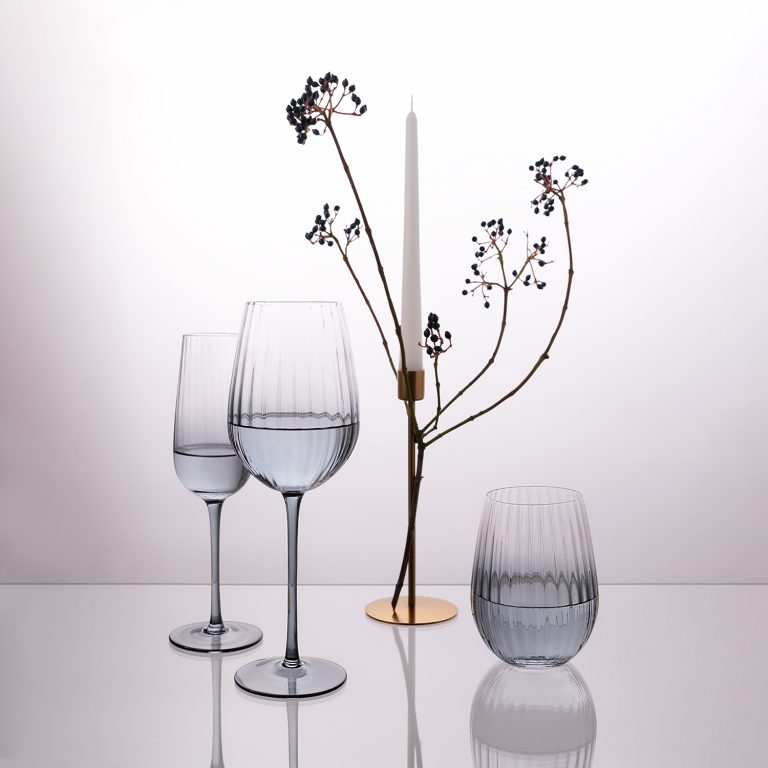 Бокал для вина Мансера (Mancera), градиент серый — изображение 5