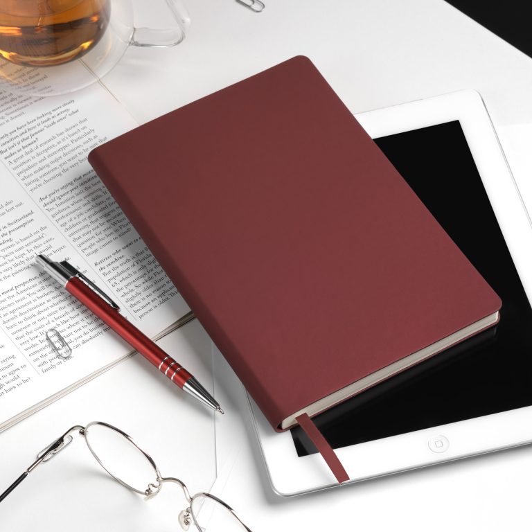 Ежедневник Стар (Star) недатированный, бургунди (без упаковки, без стикера) — изображение 10